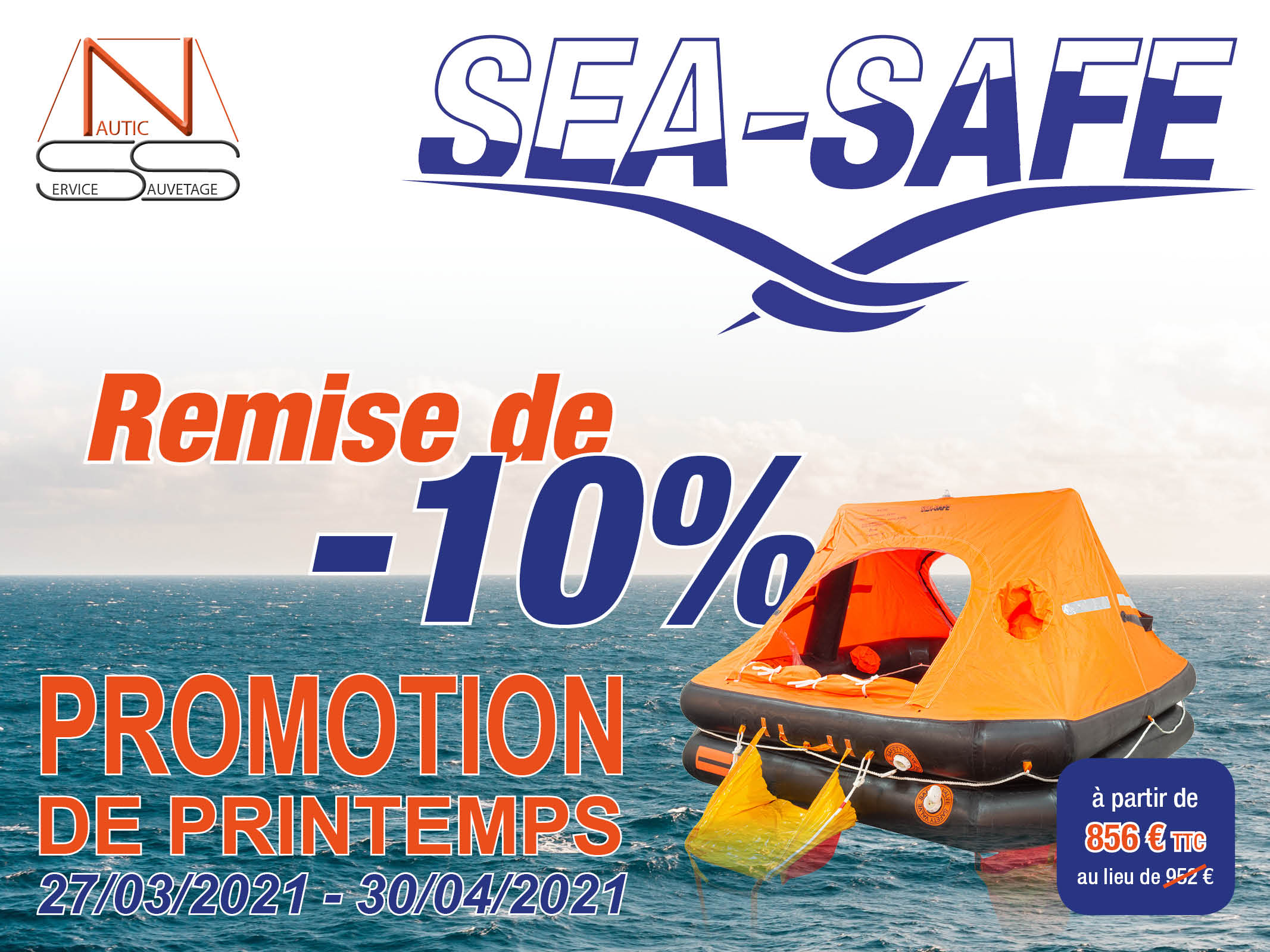Promotion de Printemps Sea-Safe